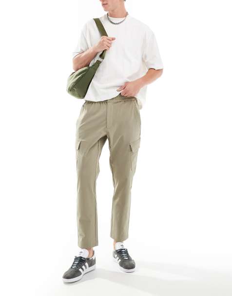 Hera refined tech cargo in grey green - view 1