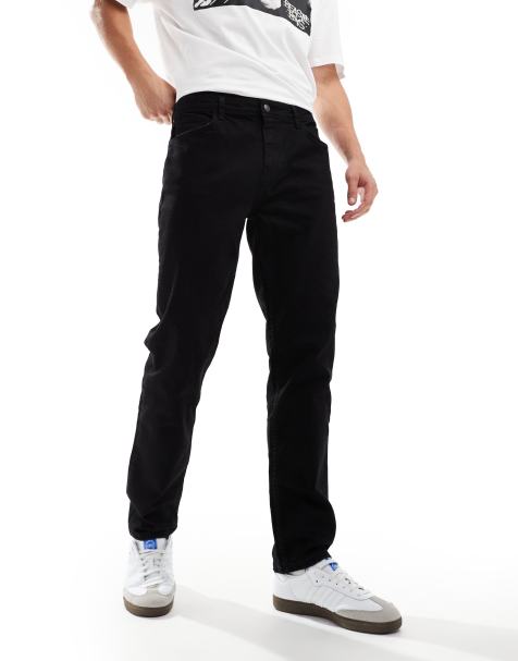 Hera relaxed denim jean in black - view 1