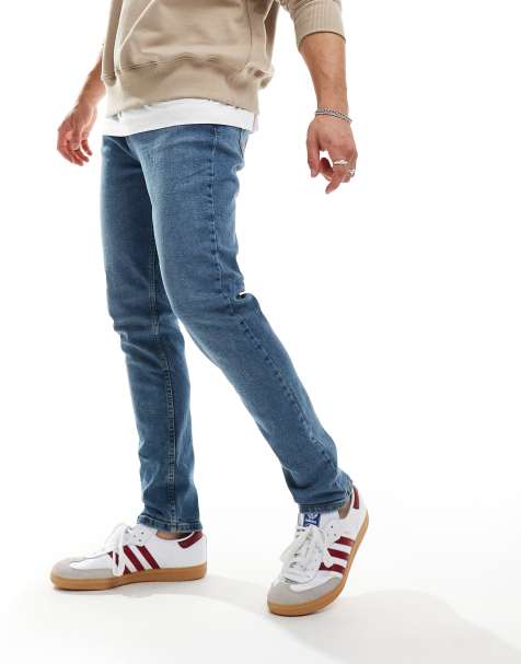Hera slim fit jean in mid blue - view 1