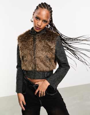 June clearance fur vest