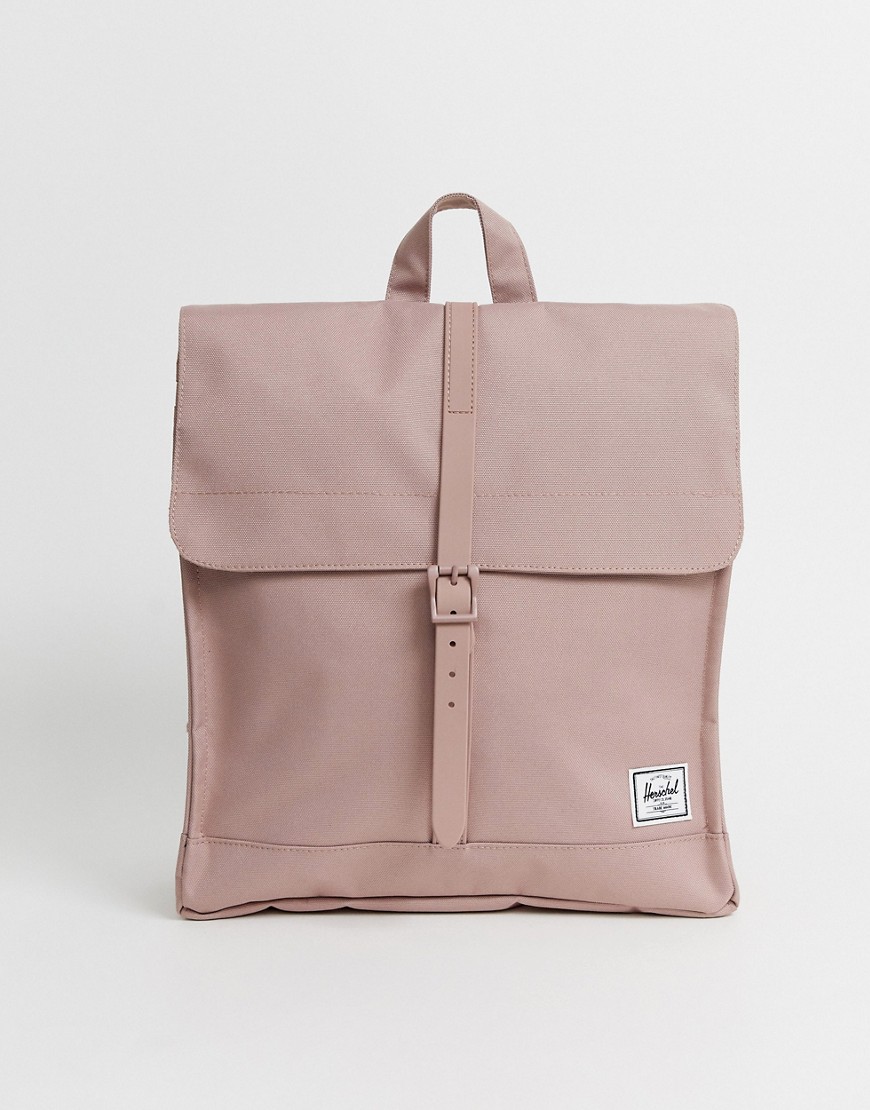 herschel - city - askrosa ryggsäck-pink