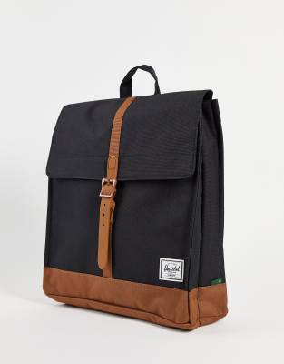 Herschel eco city backpack in black