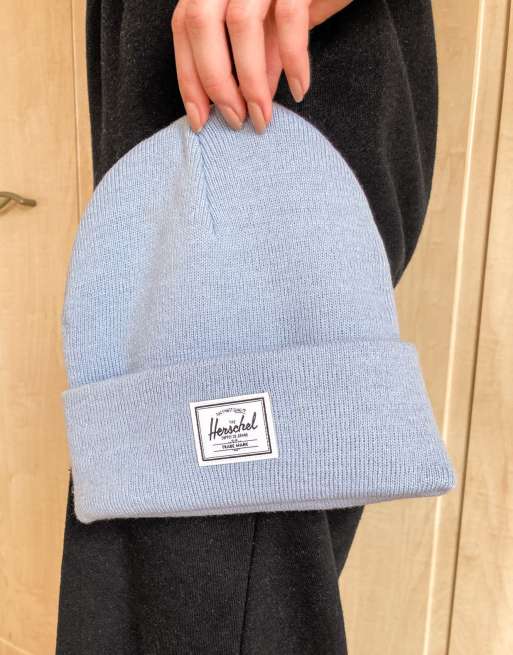 herschel blue beanie