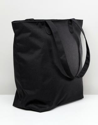 herschel mica black shopper tote bag