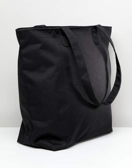 Herschel Mica Black Shopper Tote Bag