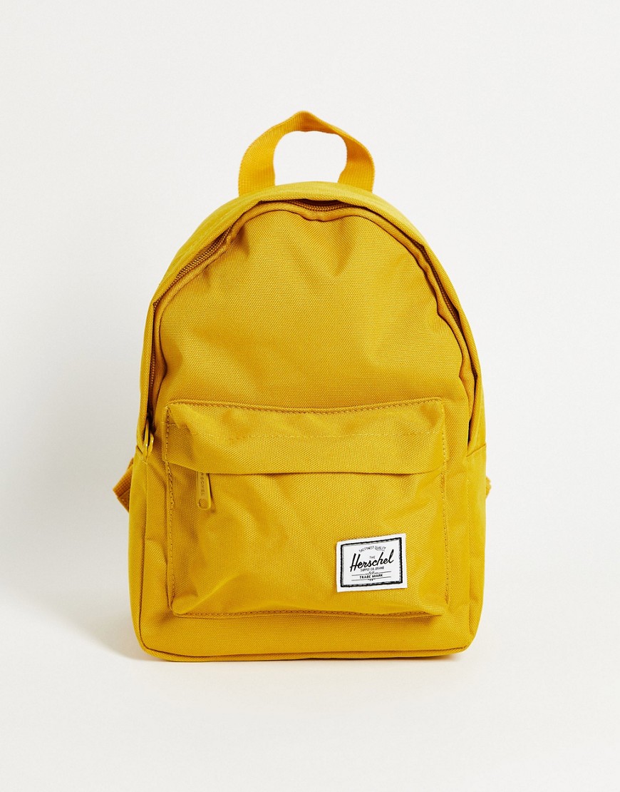 Herschel mini backpack in yellow-Multi