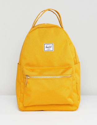 herschel backpack mustard