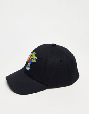 Herschel Supply Co Bart Simpson baseball cap in black