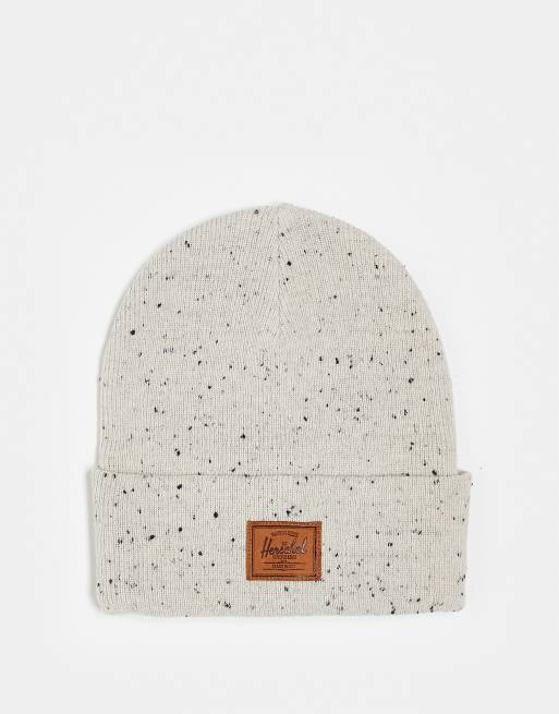 Herschel Supply Co - Beanie met spikkels in beige