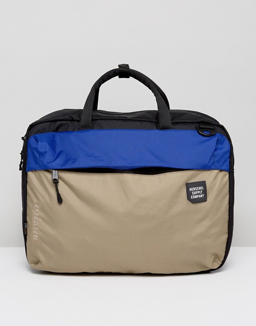 Herschel Supply Co. Britannia Laptop Bag in Black | ASOS