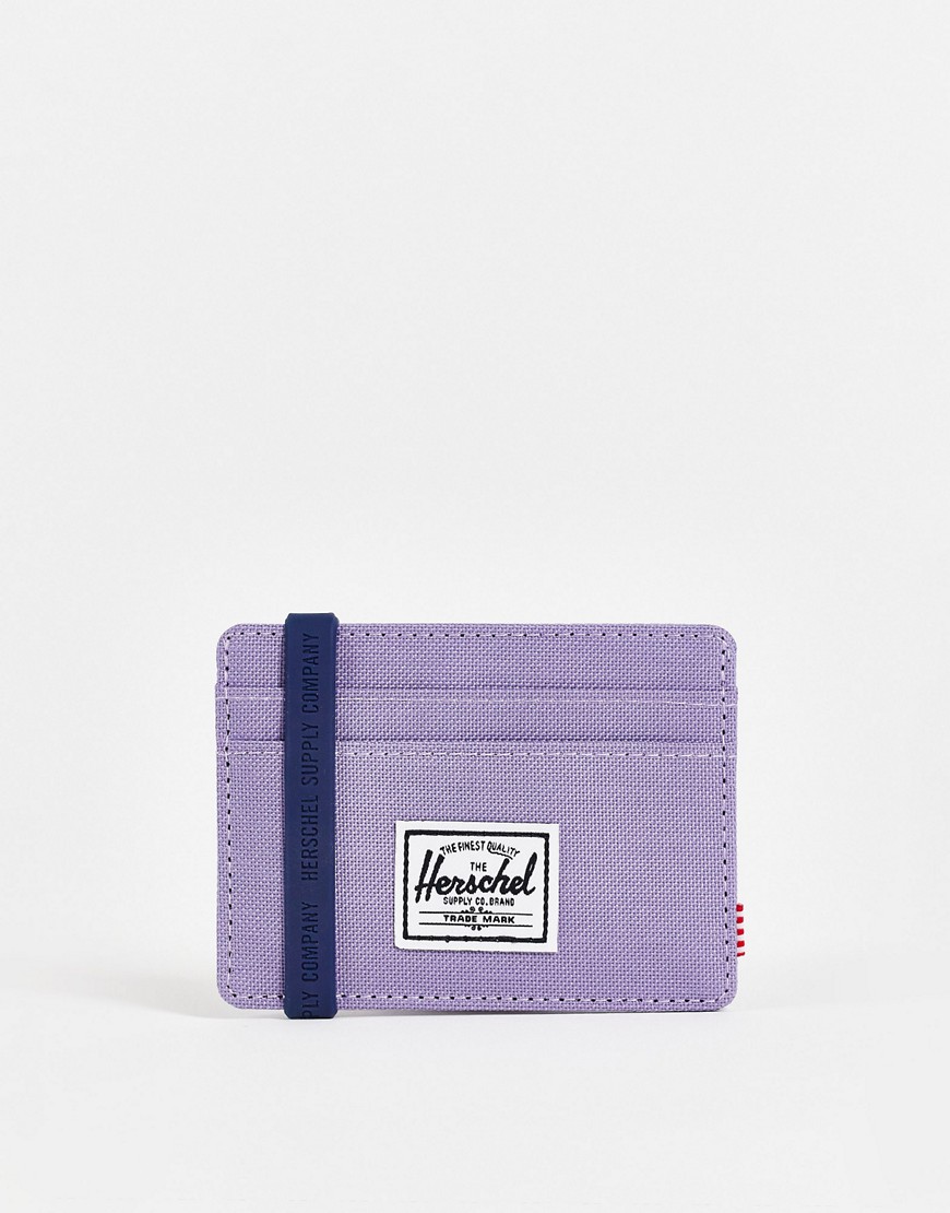 Herschel Supply Co Cardholder In Lilac-purple