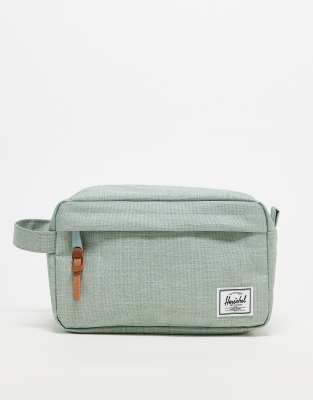 Herschel Supply Co - Chapter - Reise-Kulturbeutel in strukturiertem Grün