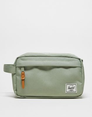 Herschel Supply Co Chapter travel kit in seagrass green - ASOS Price Checker