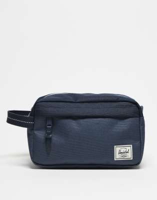 Herschel Supply Co Herschel Supply Co chapter travel kit washbag in dark blue