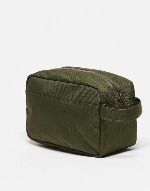 Herschel Supply Co Chapter travel kit washbag in dark green, 3 of 3