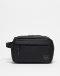 [Herschel Supply Co] Herschel Supply Co Chapter travel washbag in tonal black No Size Black tonal