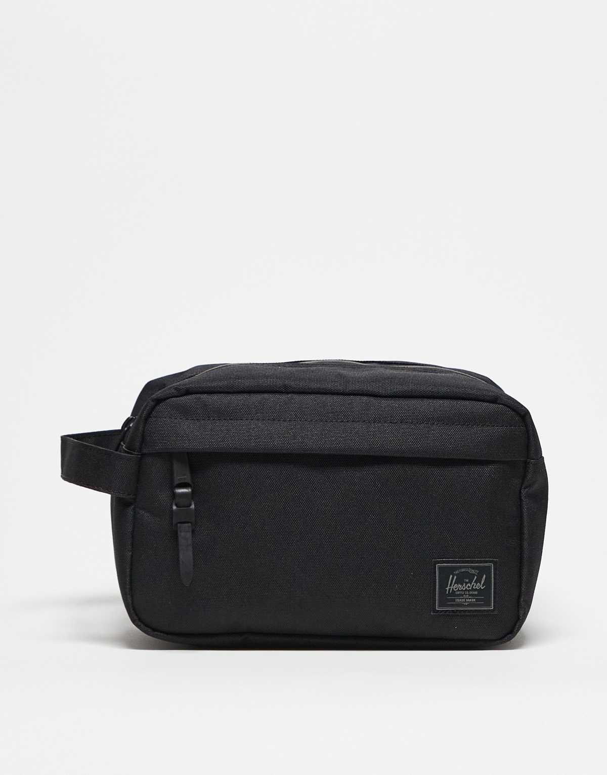 Herschel Supply Co chapter travel washbag in tonal black