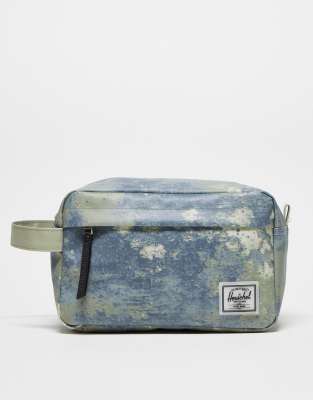 Herschel Supply Co - Chapter - Wetterfester Tragebeutel mit Meeresmuster-Bunt