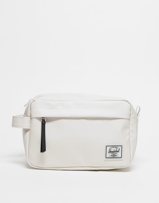 Herschel Supply Co – Chapter – Wodoodporny zestaw podróżny w kolorze złamanej bieli