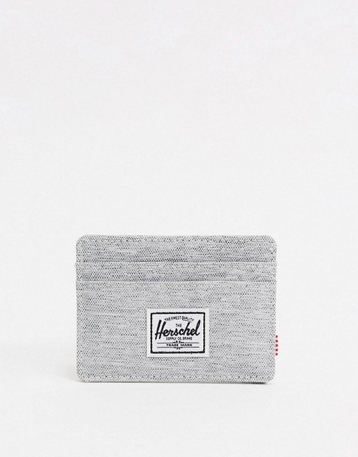 Herschel Supply Co Charlie card holder in light grey