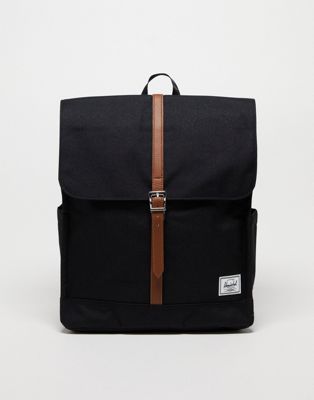 Herschel Supply Co City Backpack in Black - ASOS Price Checker