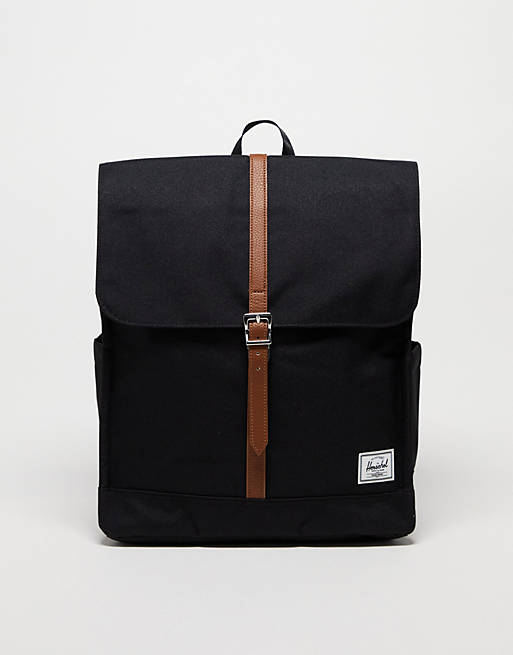 Herschel Supply Co City Backpack in Black | ASOS