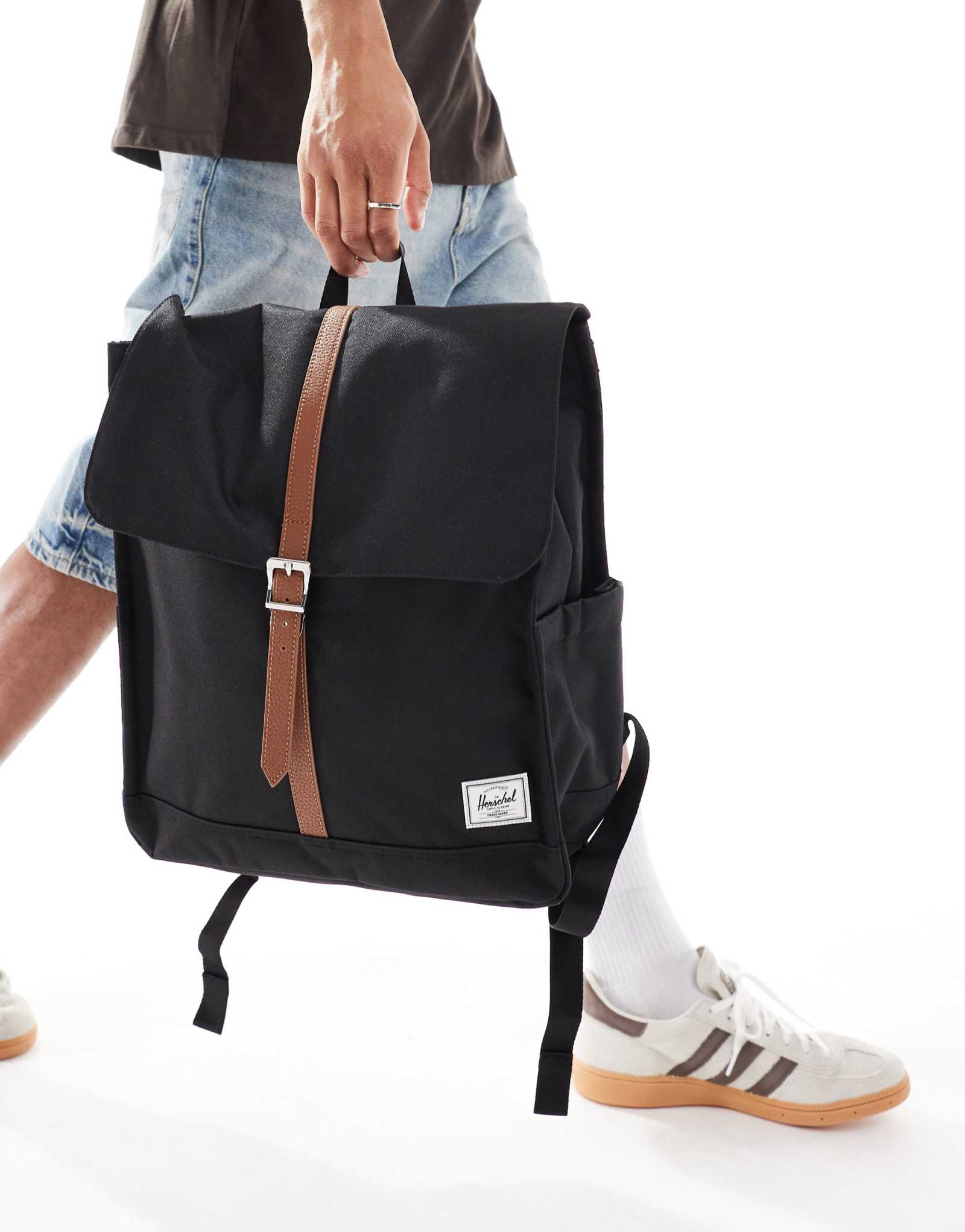 Городской рюкзак Herschel Supply Co черного цвета