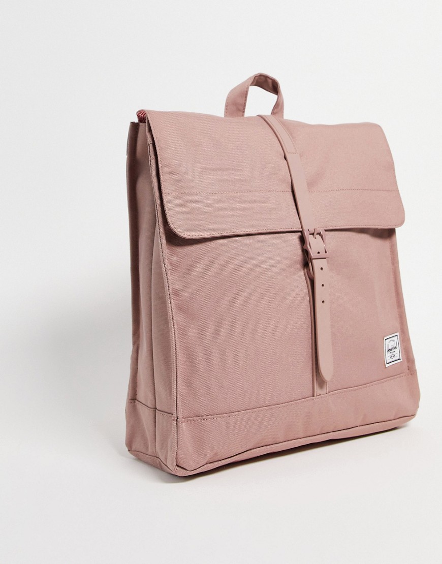 Herschel Supply Co City mid volume backpack in ash rose-Pink