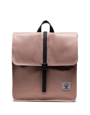 Herschel Supply Co Herschel Supply Co City Mid weather resistant backpack in ash rose-Pink