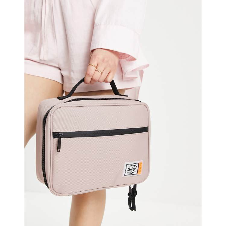 Herschel Supply Co City Pop Quiz insulated lunch box in ash rose