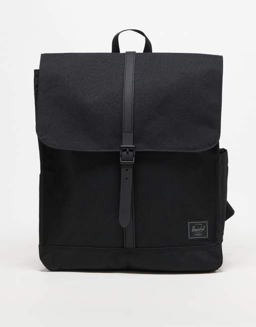 Herschel Supply Co – City – Rucksack in farblich abgestimmtem Schwarz