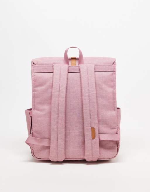 Herschel Supply Co – City – Rucksack in Rosa mit Riemen in Hellbraun, 3 von 3