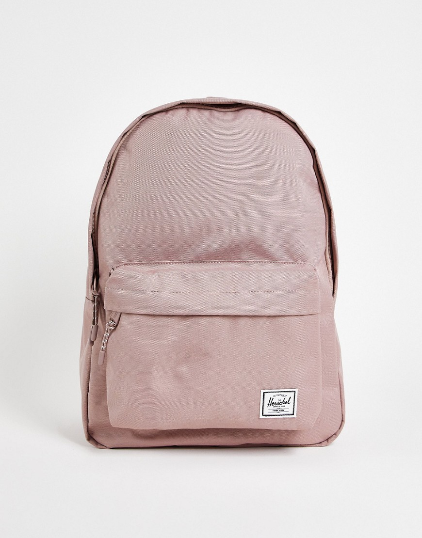 Herschel Supply Co Classic backpack in ash rose-Pink