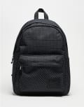 [Herschel Supply Co] Herschel Supply Co classic backpack in off black grid print No Size BLACK