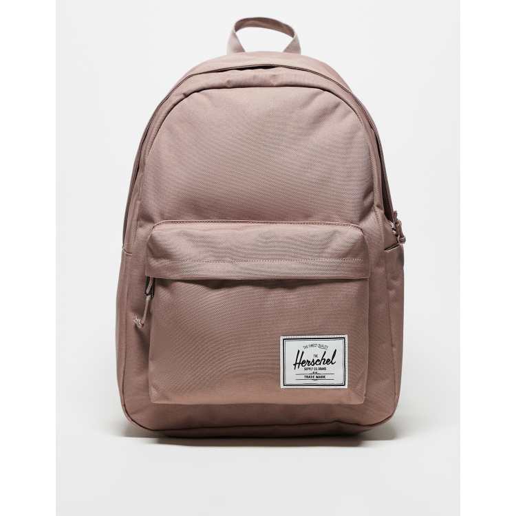 Herschel Supply Co classic backpack with laptop sleeve in ash rose | ASOS