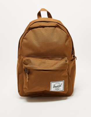 Herschel Supply Co classic backpack with laptop sleeve in tan