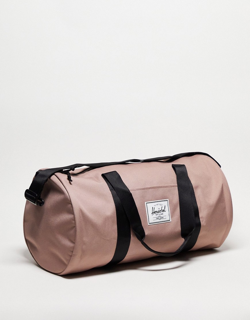 Herschel Supply Co classic duffle bag in ash rose-Pink