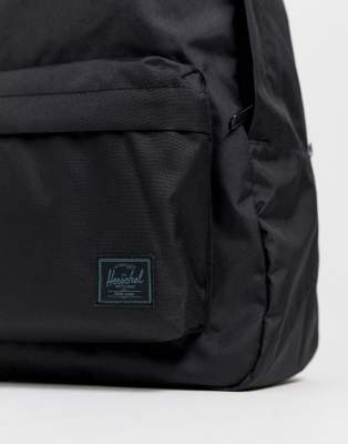 herschel classic volume black backpack
