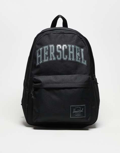 Herschel Supply Co classic varsity logo XL backpack in black - view 1