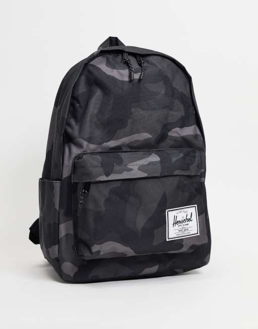 Herschel black sale camo backpack