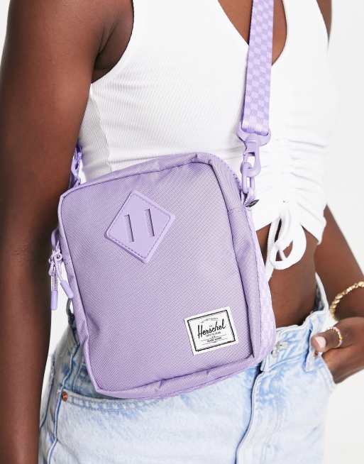 Herschel Supply Co Cruz crossbody bag in lilac