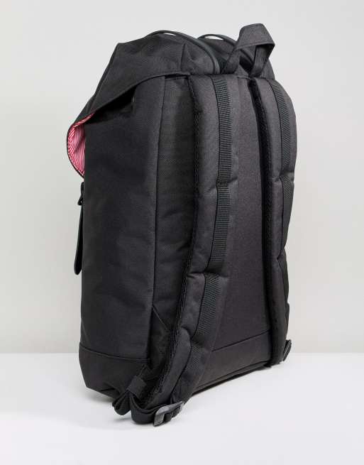Herschel Supply Co – Czarny plecak z gumowanymi paskami, 2 z 4