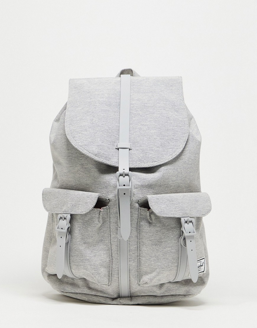 Herschel Supply Co Dawson small backpack in gray jersey