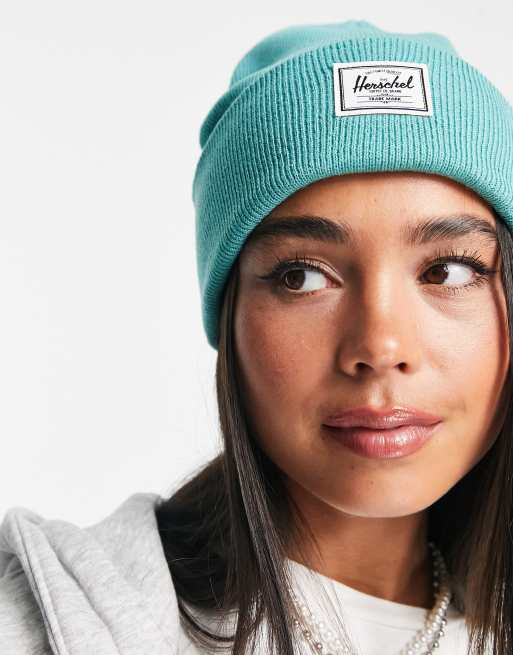 herschel blue beanie