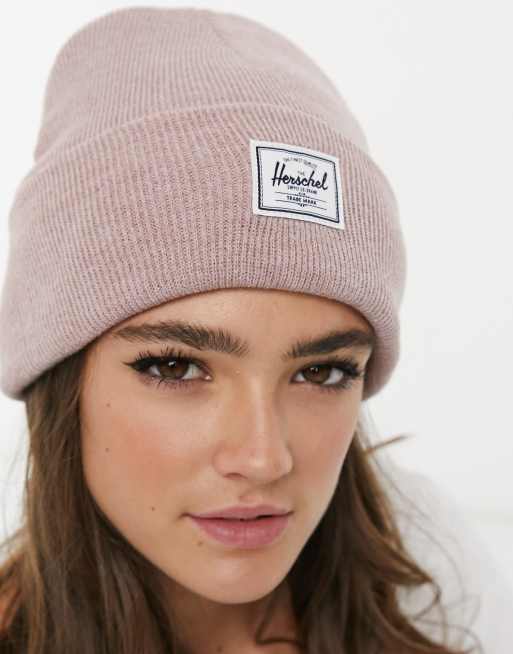 Herschel Supply Co. Elmer chunky knit beanie in ash rose