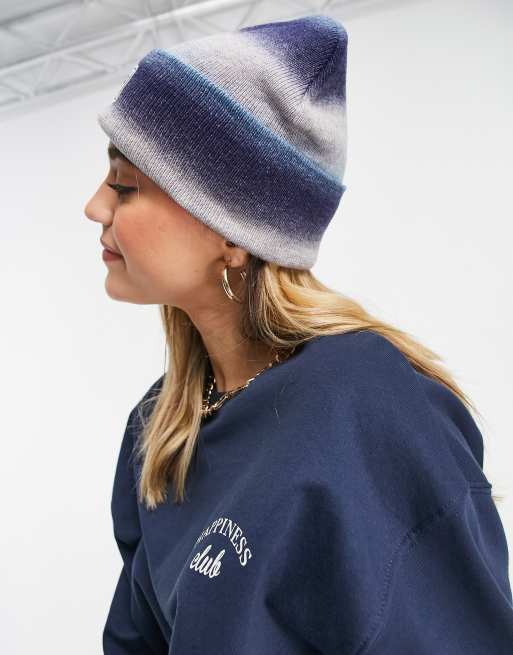 herschel blue beanie