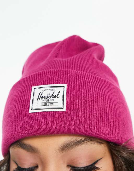 Herschel Supply Co – Elmer – Czapka beanie w kolorze fuksji, 2 z 4