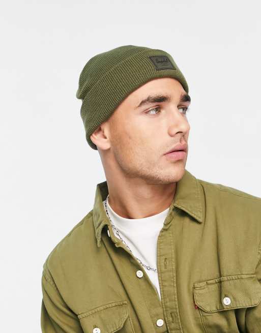 Herschel Supply Co Elmer shallow beanie in ivy green | ASOS