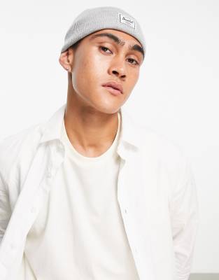 Herschel Supply Co Elmer shallow fit beanie in heather grey - ASOS Price Checker