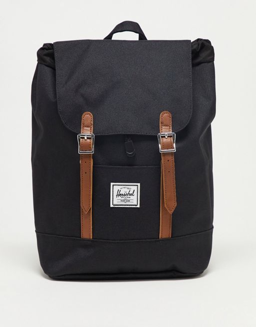 Herschel Supply Co Exclusive Retreat mini backpack in black | ASOS